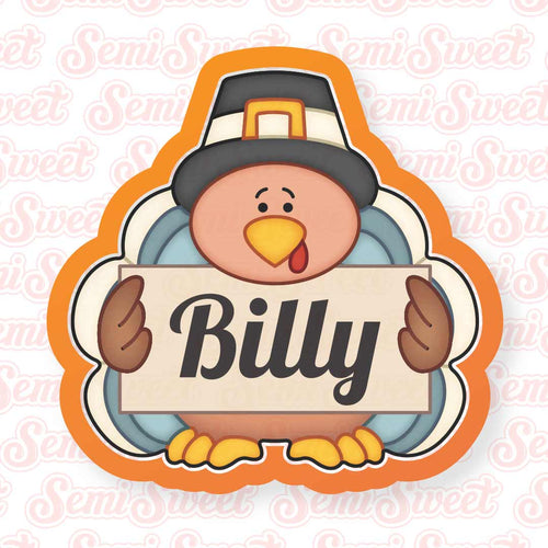 Pilgrim Turkey Boy Cookie Cutter