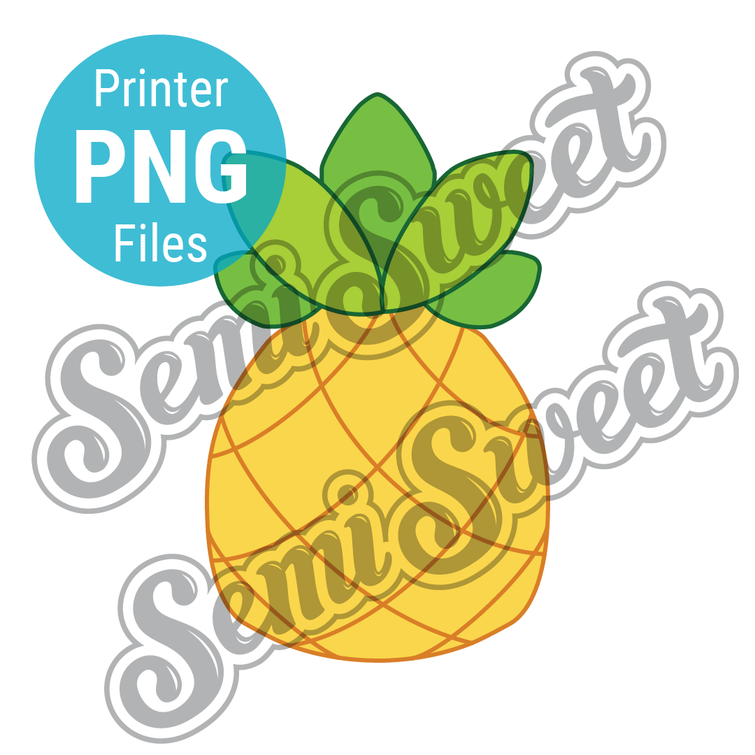 Pineapple - PNG Images | Semi Sweet Designs