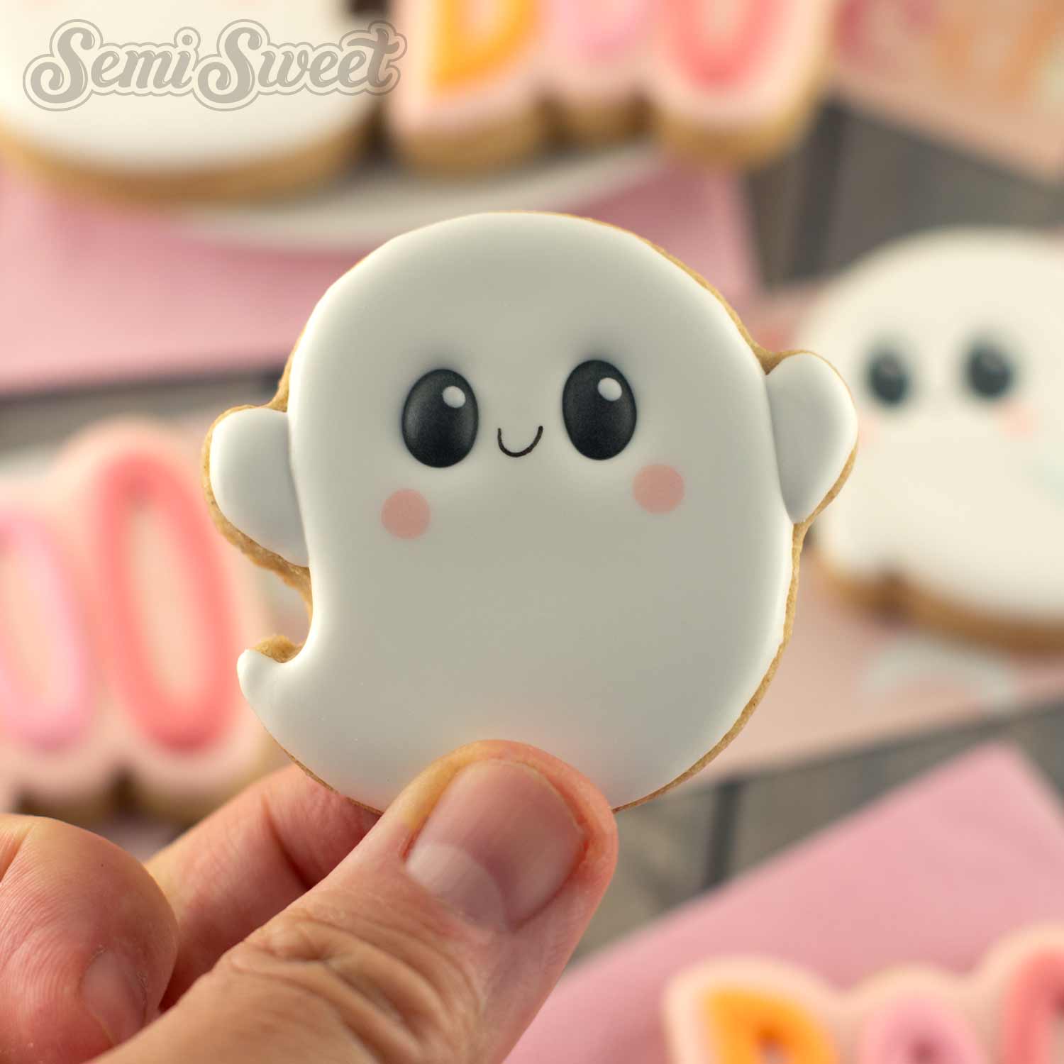 Simple Ghost 2 Cookie Cutter