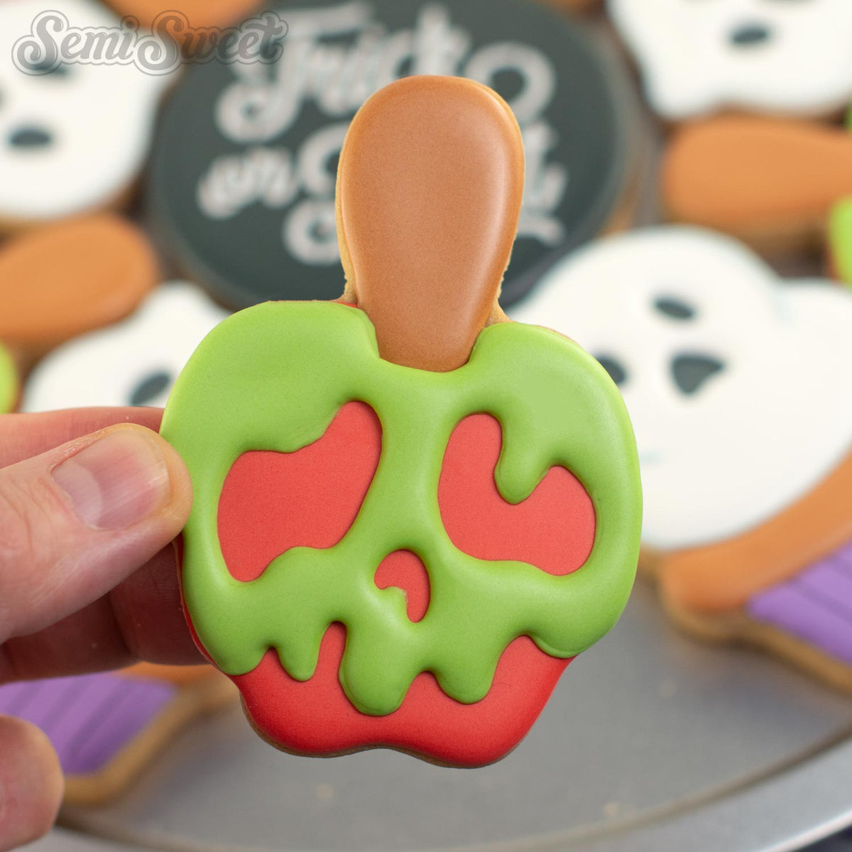 Halloween Treats Cookie Platter Set