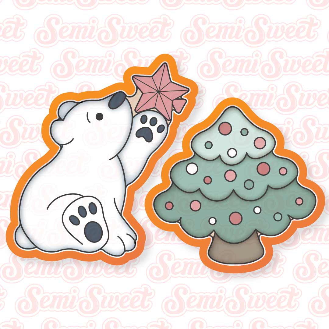 Polar Bear with Star Tree Set