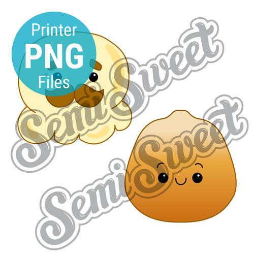 Popcorn & Kernel Set - PNG Images