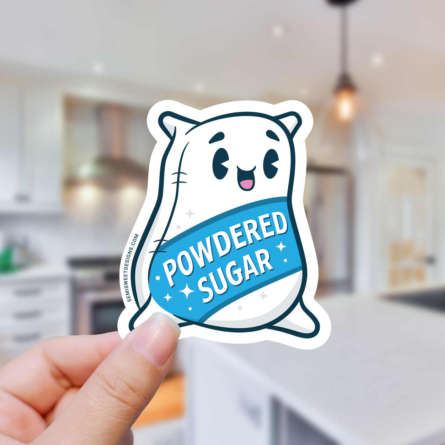 Powdered Sugar Sticker
