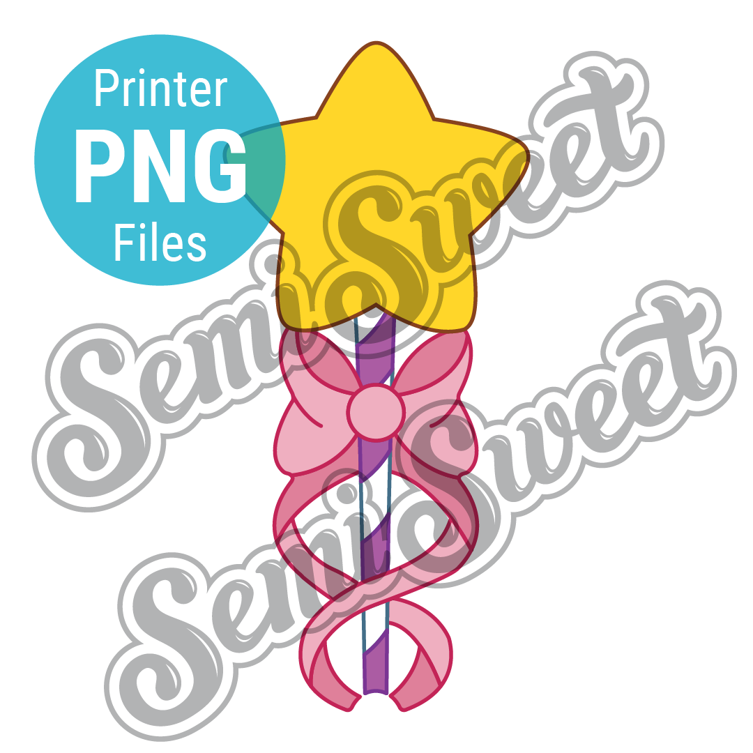 Princess Wand - PNG Images | Semi Sweet Designs