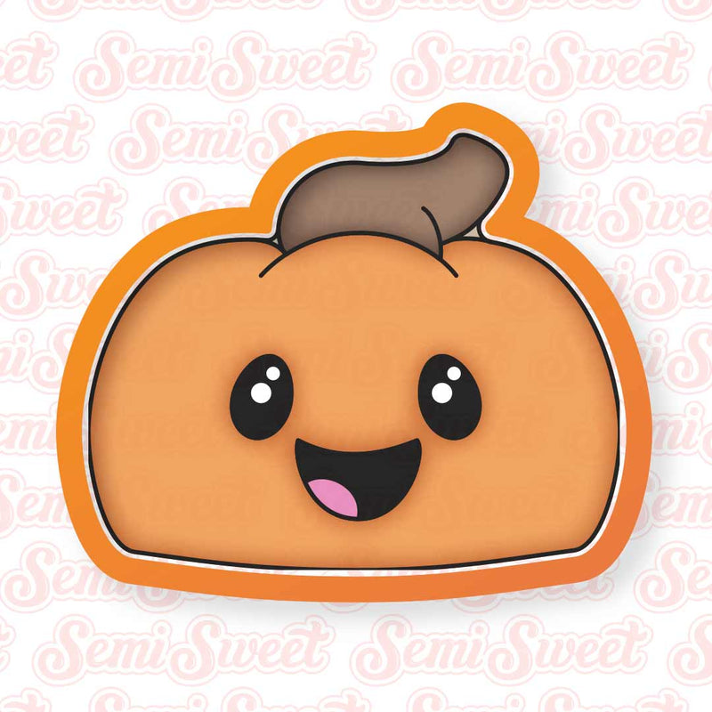1-Pc Pumpkin Top Cookie Cutter