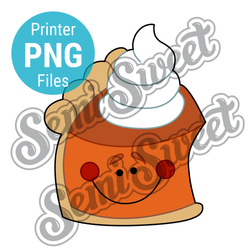 Pumpkin Pie Slice - PNG Images