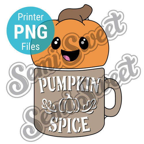 2-Pc Pumpkin Spice Mug Set - PNG Images