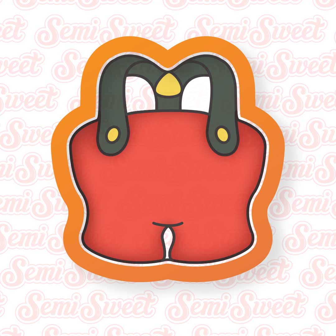 Santa Pants Cookie Cutter | Semi Sweet Designs