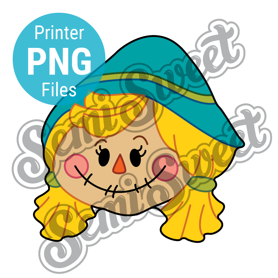 Scarecrow Girl - PNG Images | Semi Sweet Designs