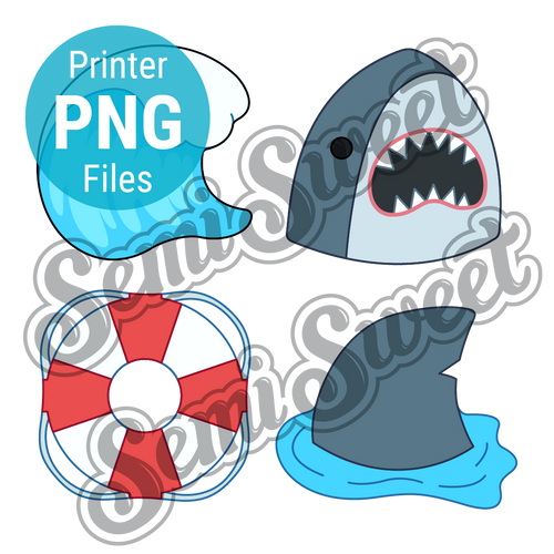 Shark Set - PNG Images