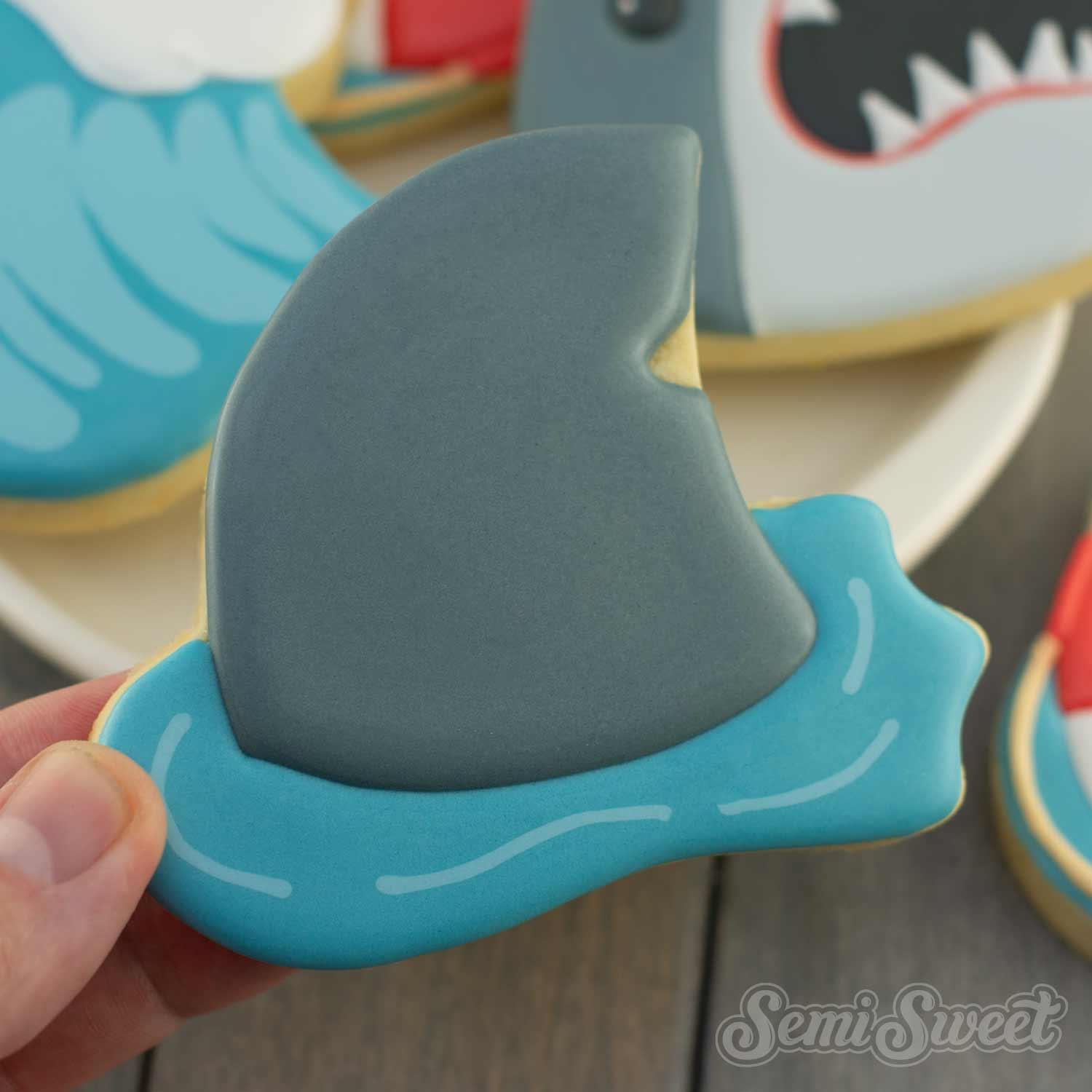 Shark Fin Cookie Cutter