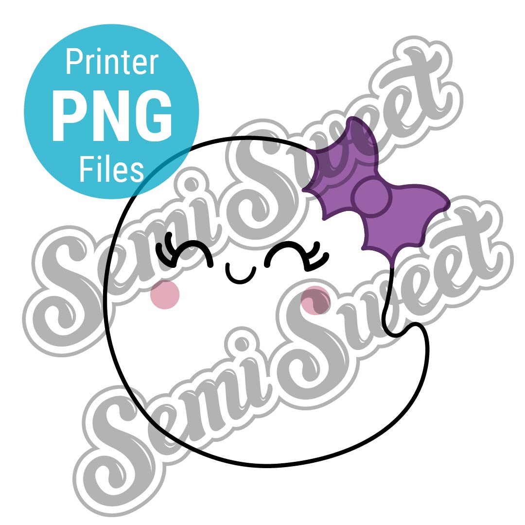 Simple Ghost Girl - PNG Images | Semi Sweet Designs