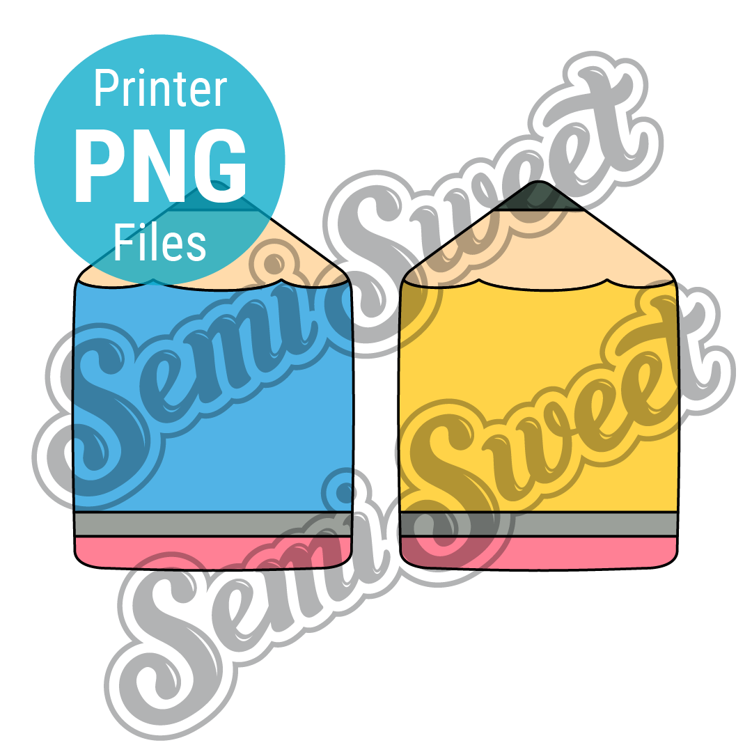 Simple Pencil - PNG Images | Semi Sweet Designs