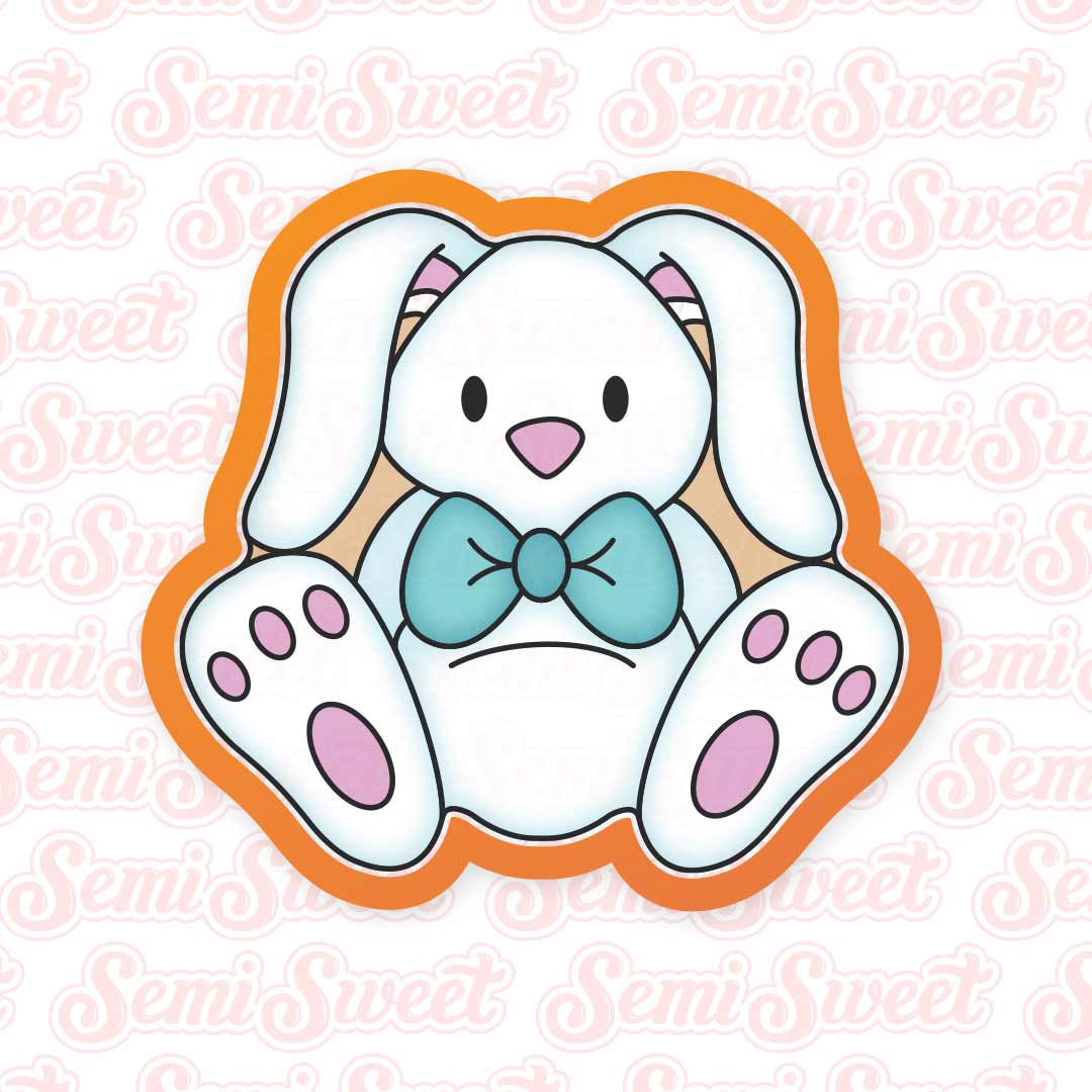 Sitting Bunny Cookie Cutter | Semi Sweet Designs