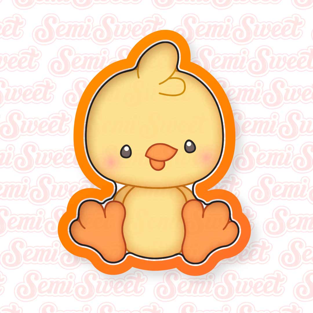 Chubby Easter Chick Cookie Cutter