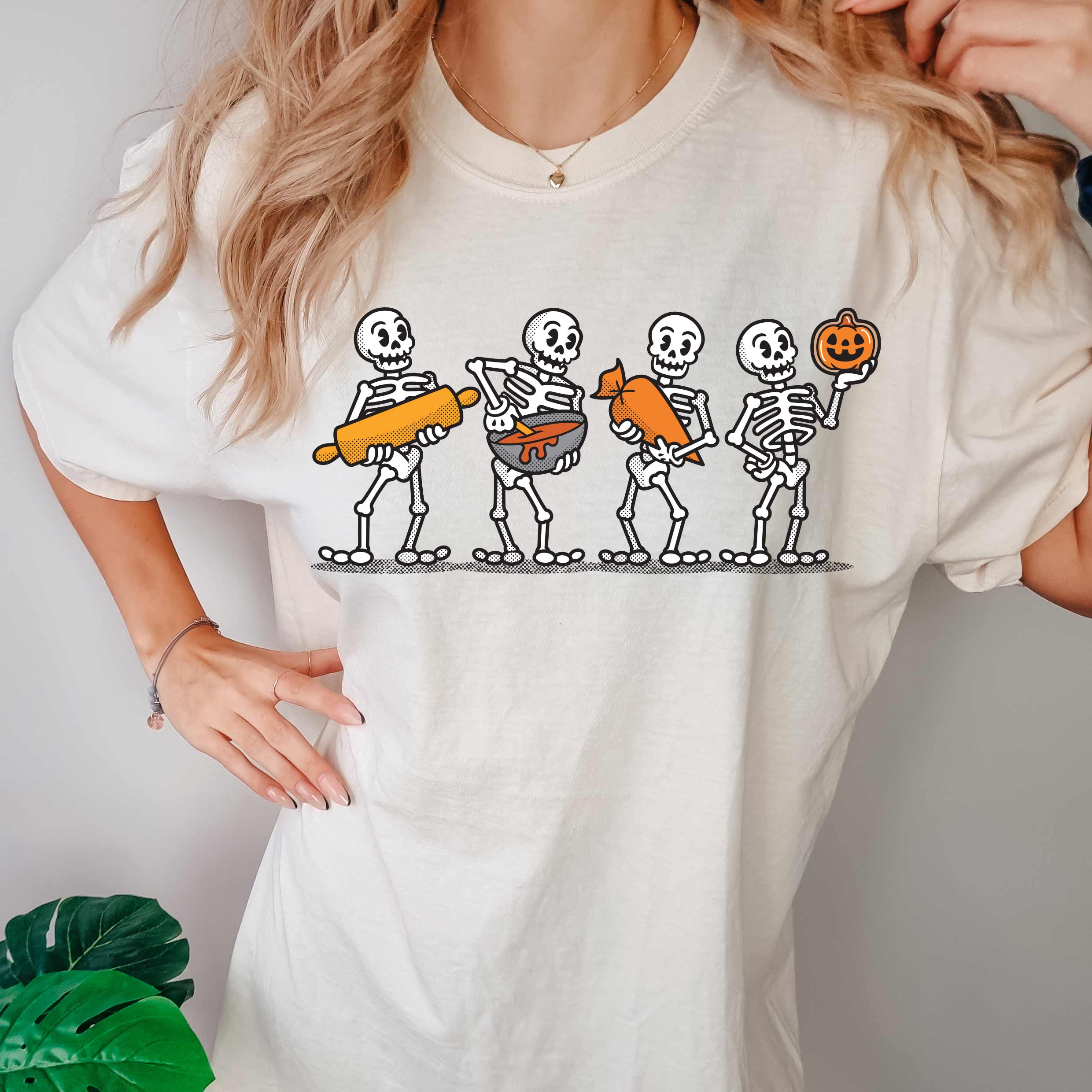 Cookie Decorating Skeletons Unisex T-Shirt