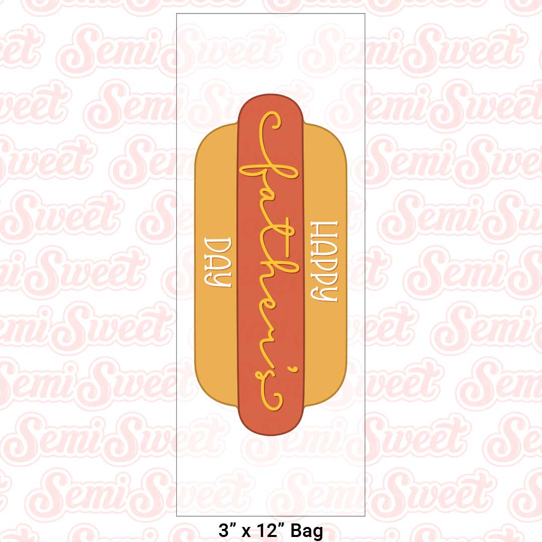 Skinny Hot Dog Cookie Cutter