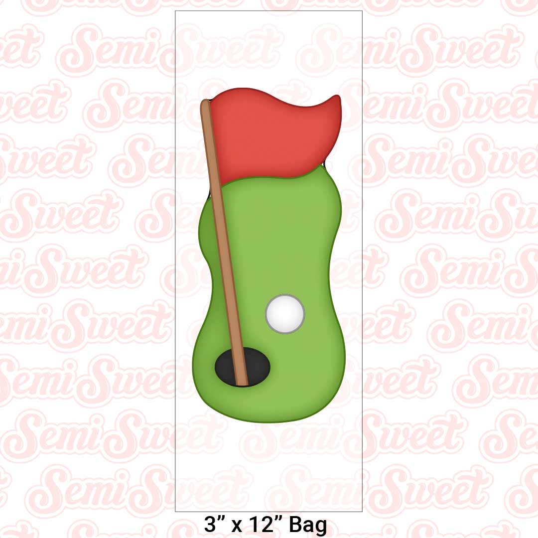 Skinny Golf Putting Green Cookie Cutter