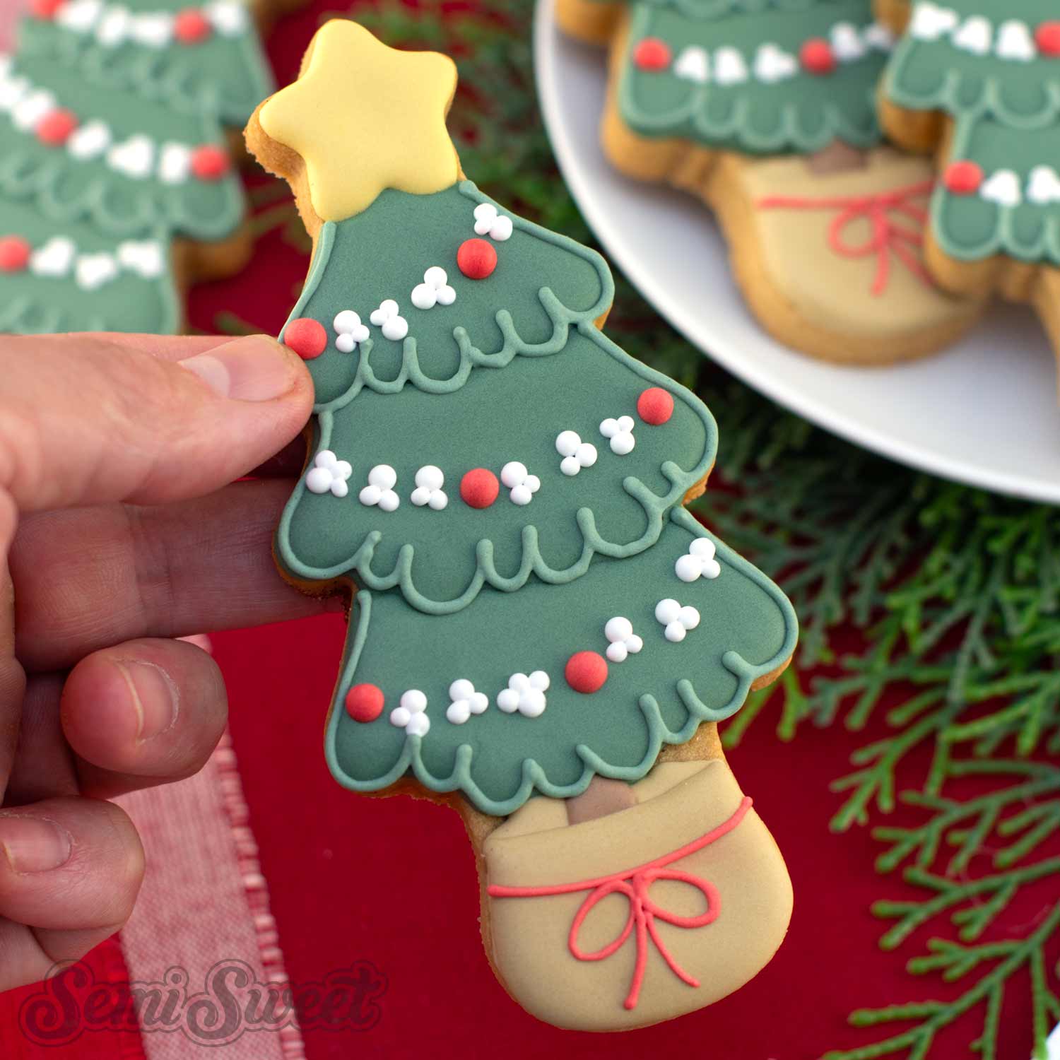 Skinny Christmas Tree Cookie Cutter