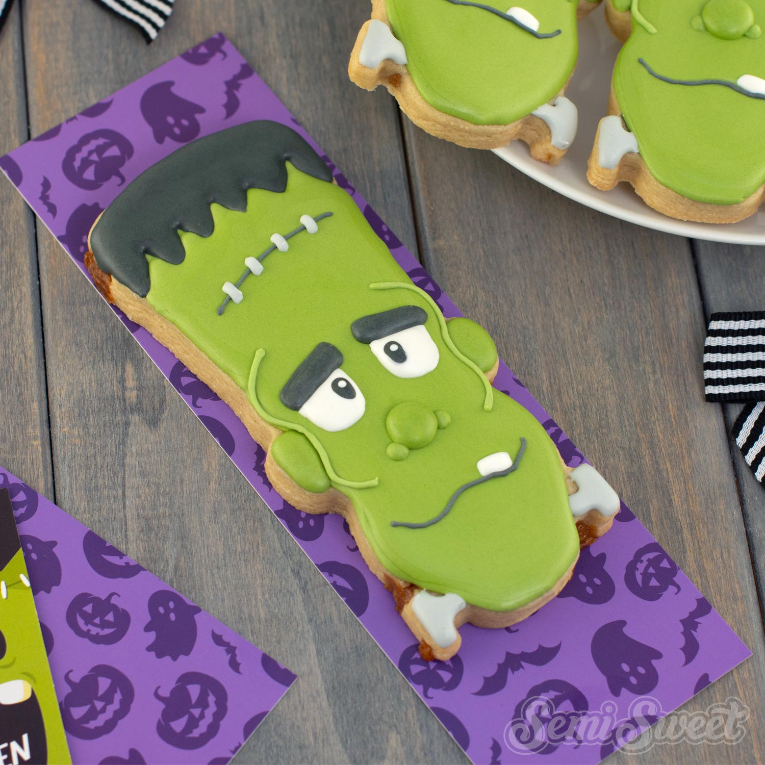 Skinny Frankenstein Cookie Cutter