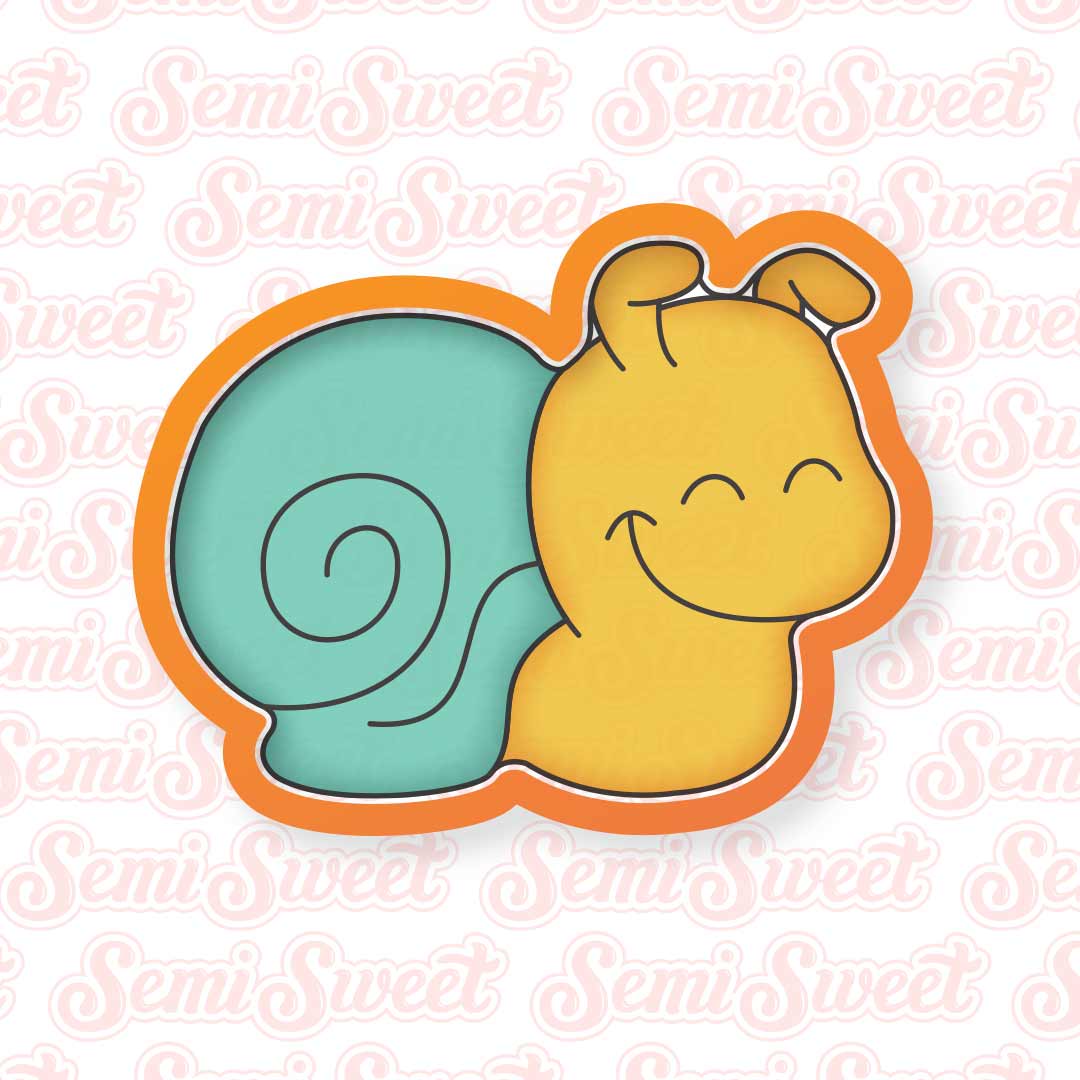 Snail Cookie Cutter | Semi Sweet Designs