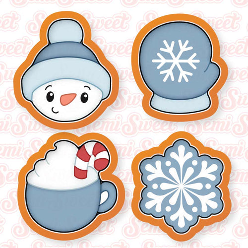 Winter Snow Cookie Cutter Set
