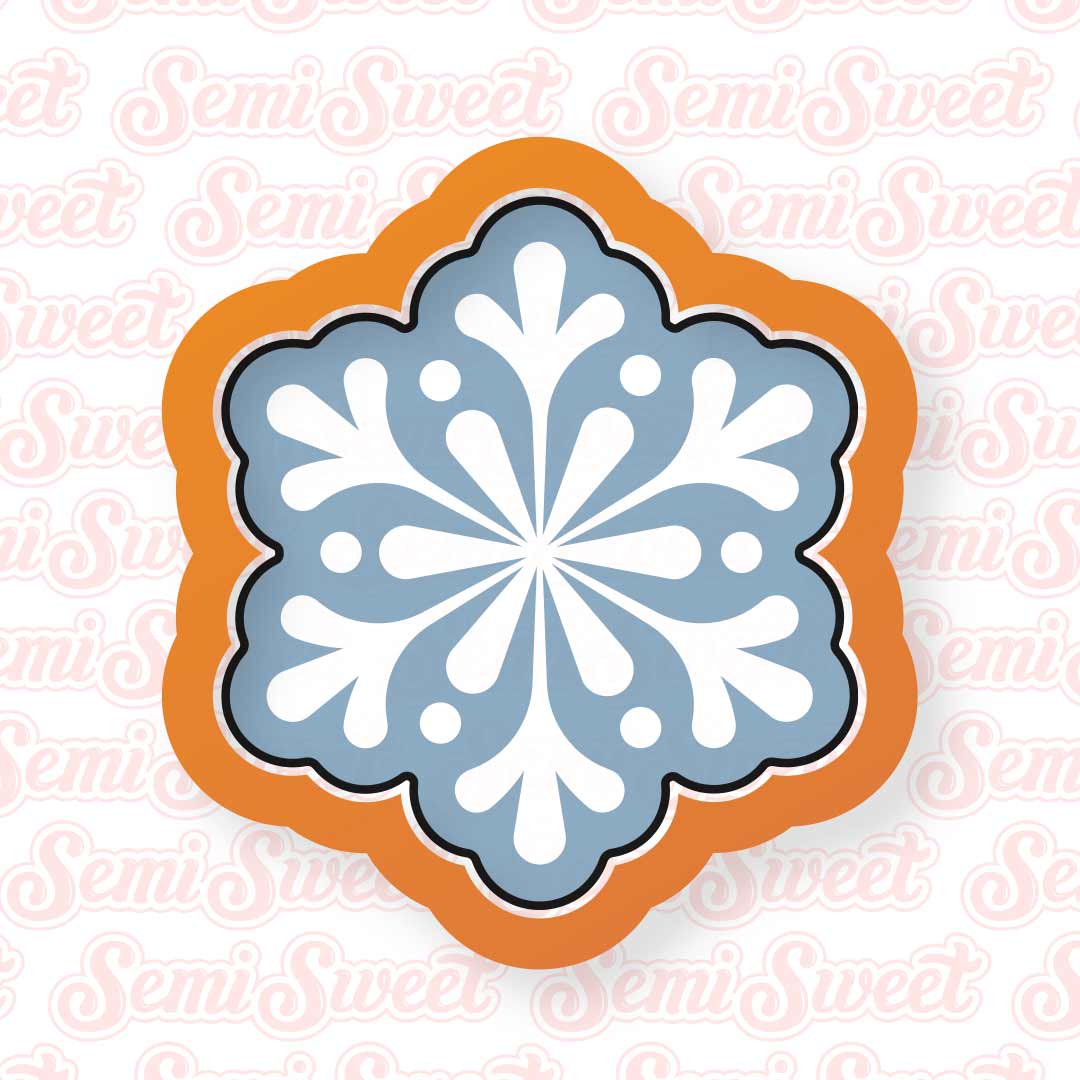 snowflake cookie cutter