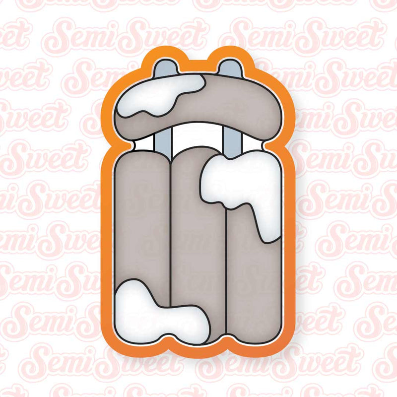 Sled Cookie Cutter | Semi Sweet Designs