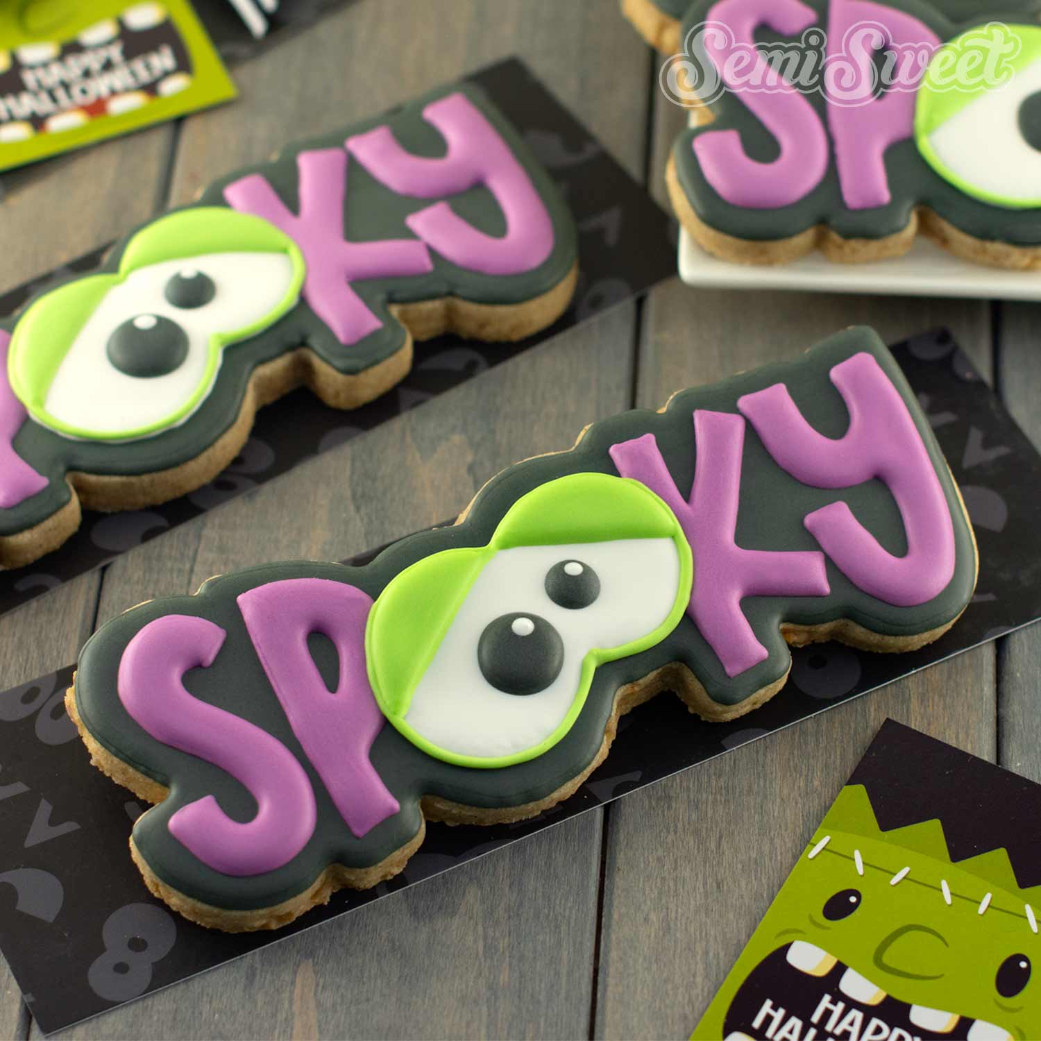 Spooky with Eyes Cookie Cutter
