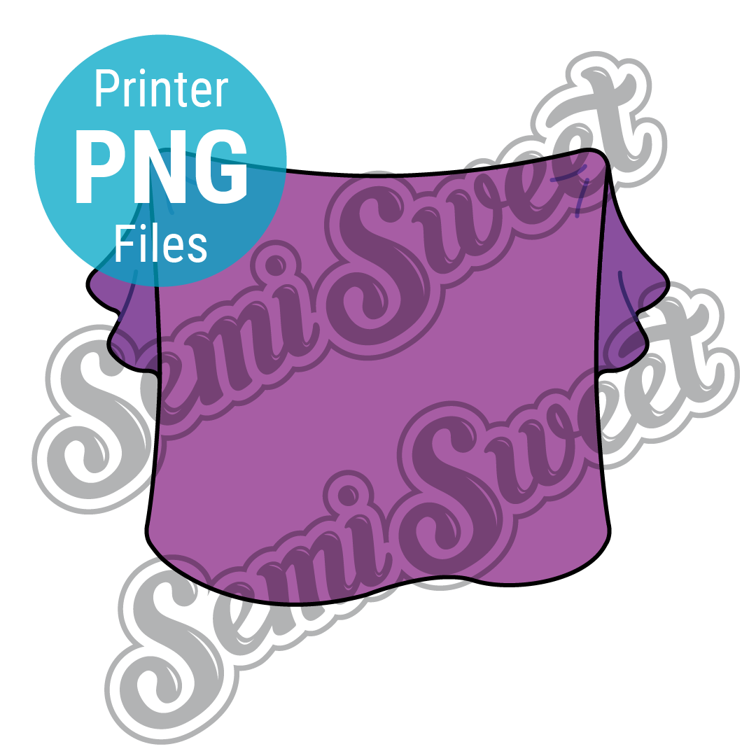 Square Cloth Banner - PNG Images | Semi Sweet Designs