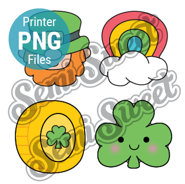 St Patrick's Set - PNG Images | Semi Sweet Designs