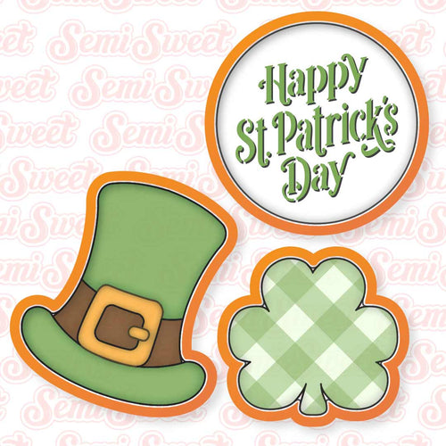 St. Patrick's Day Cookie Platter Set