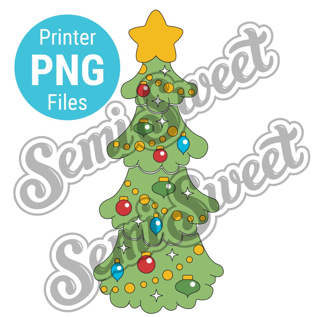 Stackable Christmas Tree Cookie Cutter Set - PNG Images | Semi Sweet Designs