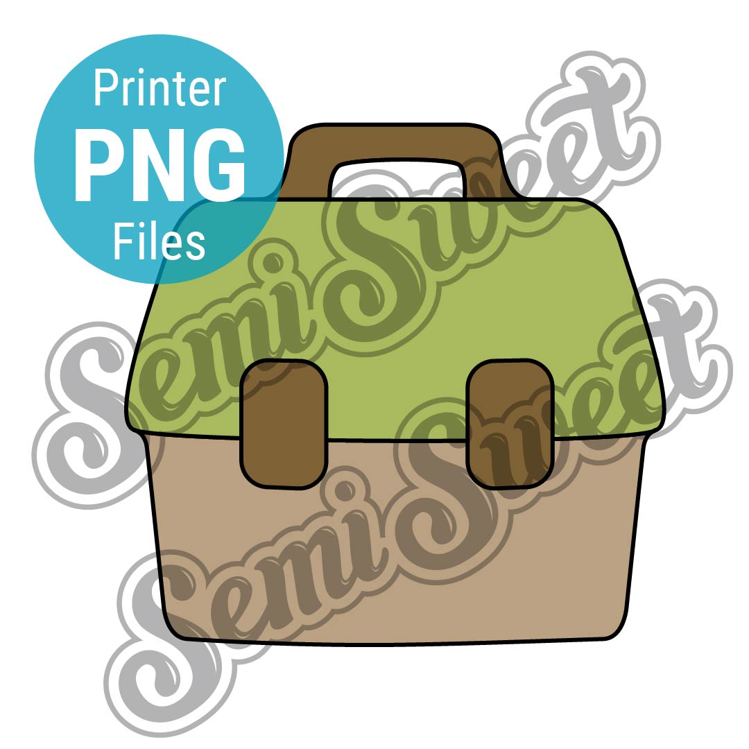 Fishing Tackle Box - PNG Images | Semi Sweet Designs