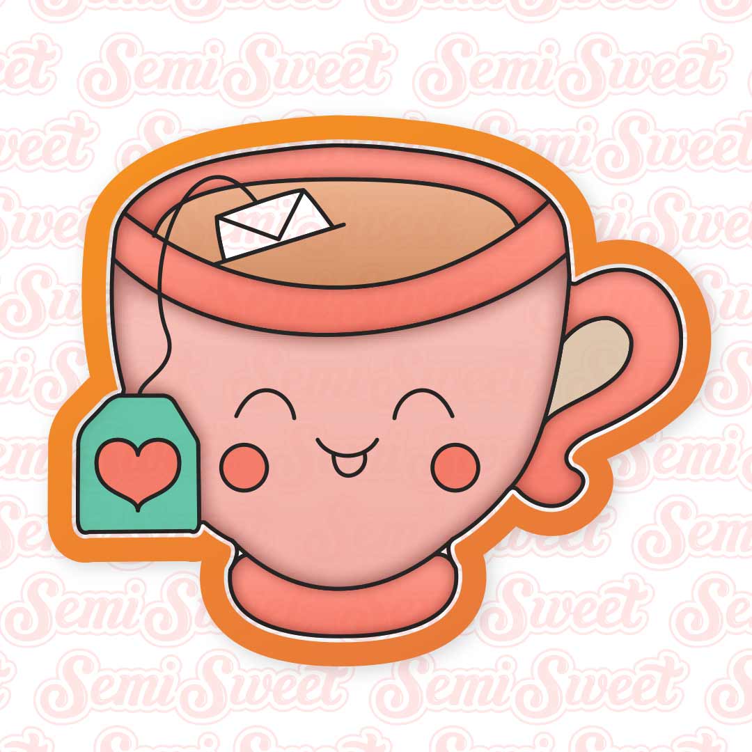 Teacup Cookie Cutter | Semi Sweet Designs