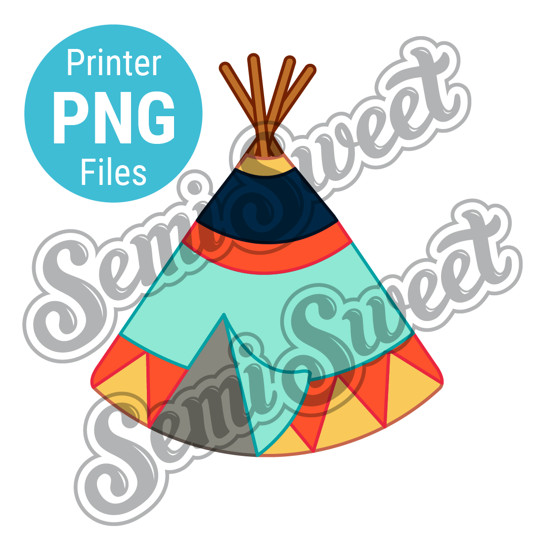 Teepee - PNG Images | Semi Sweet Designs