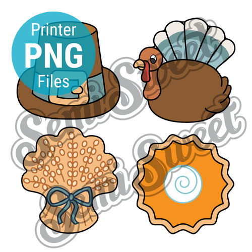 Thanksgiving Mini Set - PNG Images