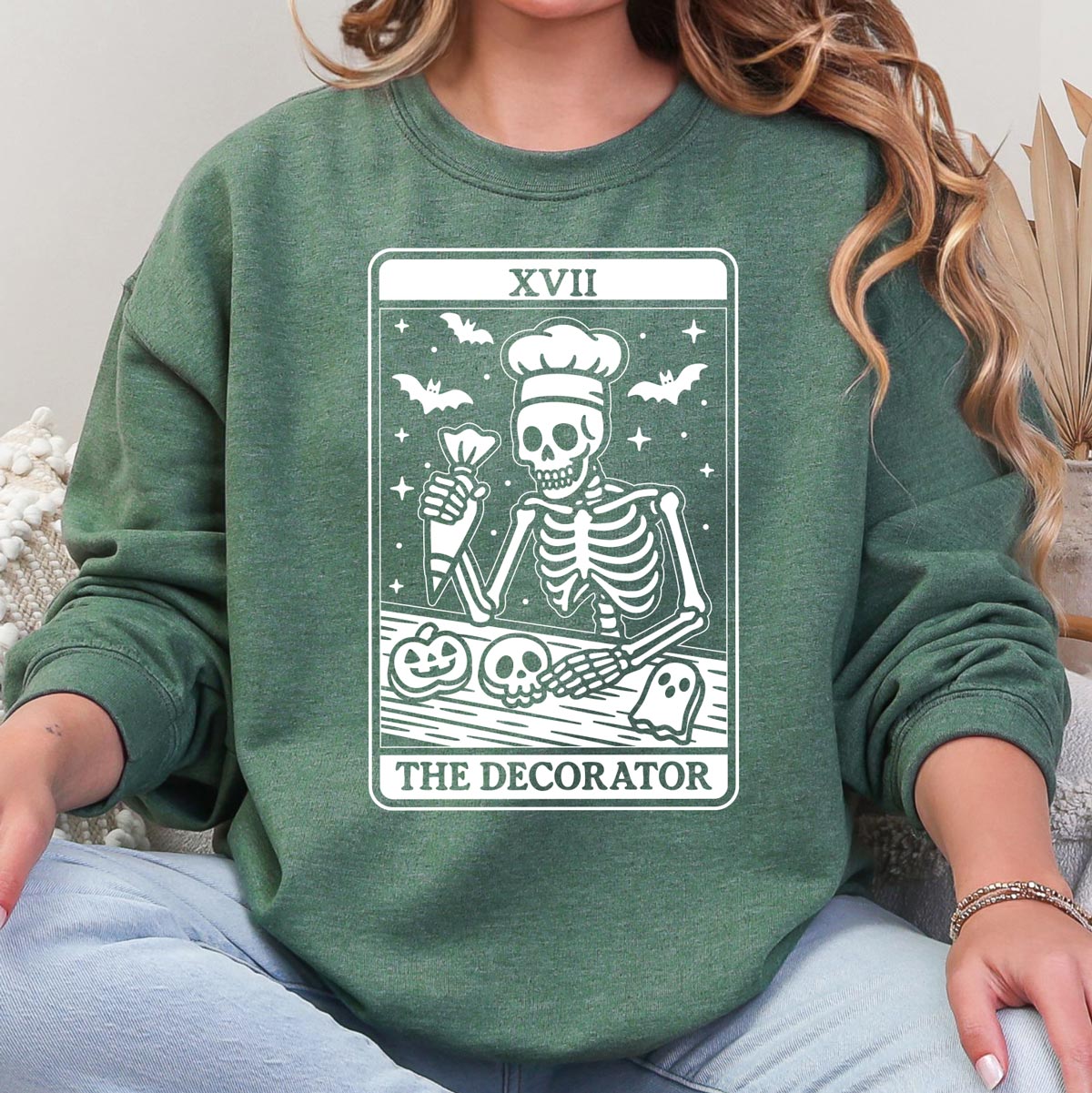 Tarot Cookie Decorator Unisex Sweatshirt