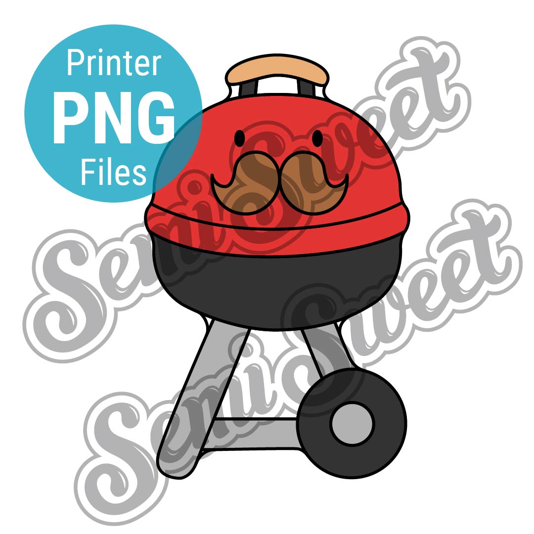 Thin Barbecue Grill - PNG Images | Semi Sweet Designs