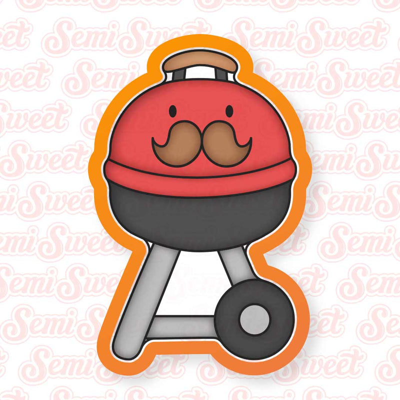 Thin Barbecue Grill Cookie Cutter