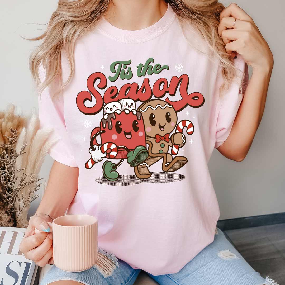 Tis the Season Gingerbread Hot Cocoa Unisex T-Shirt