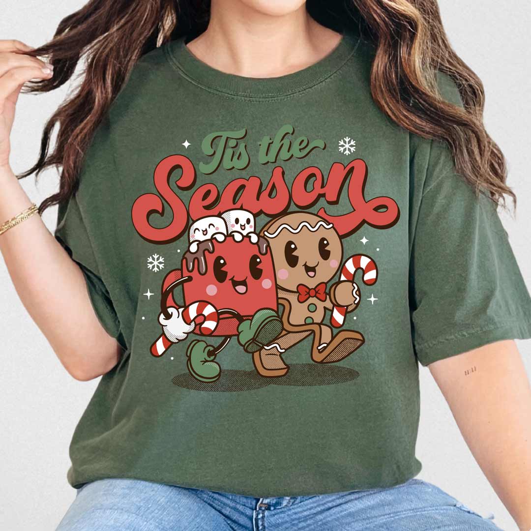 Tis the Season Gingerbread Hot Cocoa Unisex T-Shirt