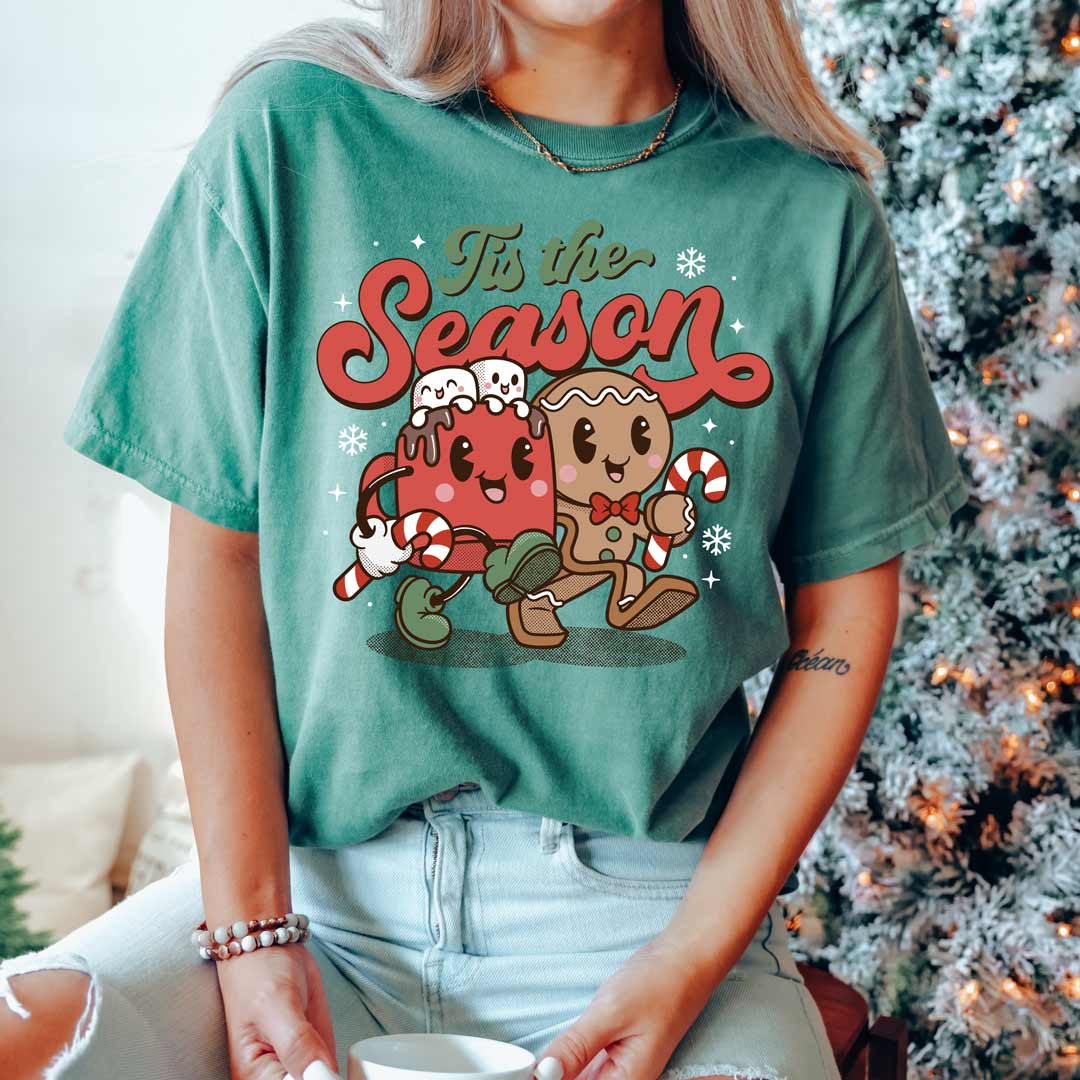 Tis the Season Gingerbread Hot Cocoa Unisex T-Shirt