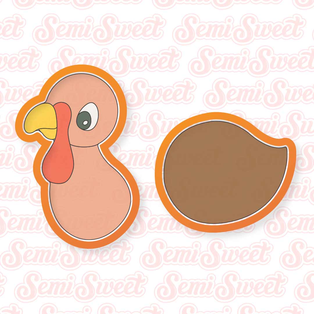 Turkey Platter 2-Piece Add-On Set | Semi Sweet Designs