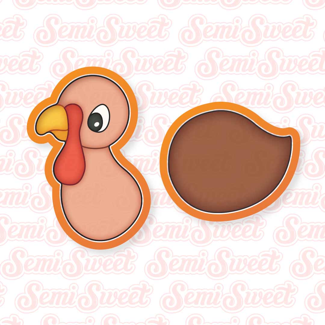 Turkey Platter 2-Piece Add-On Set | Semi Sweet Designs