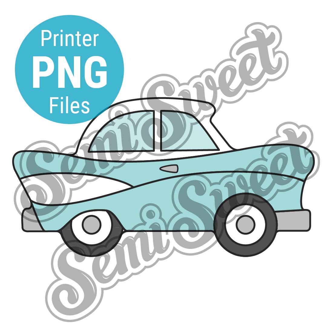 Vintage Car - PNG Images | Semi Sweet Designs