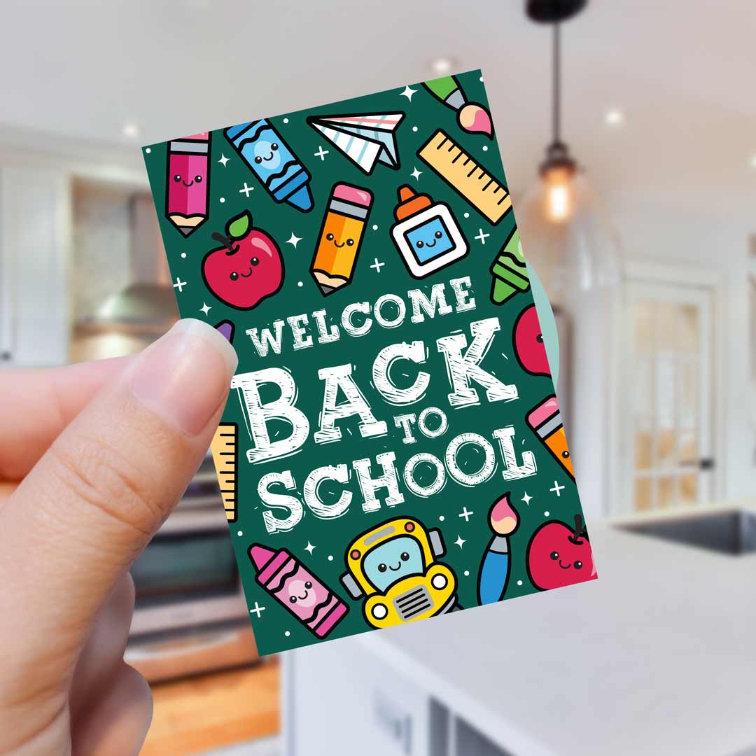back to school cookie gift tags