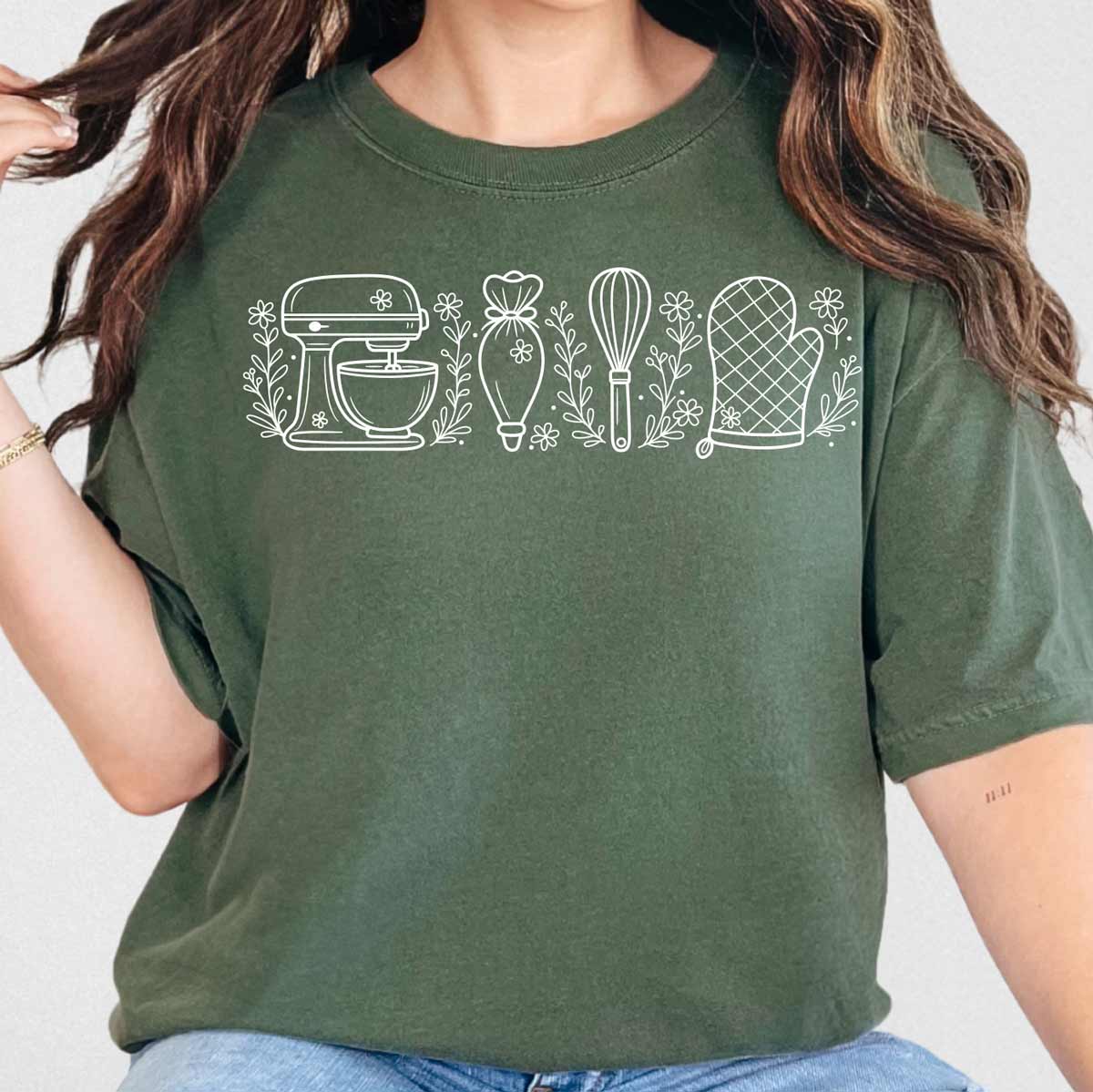 Wild Flower Baking Essentials Unisex T-Shirt