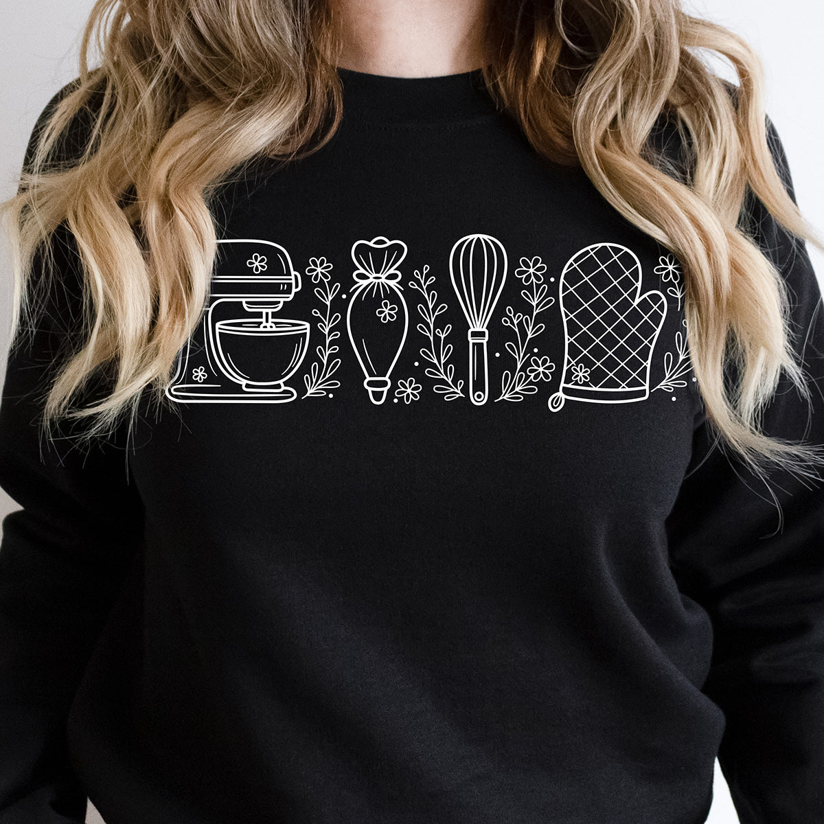 Wild Flower Baking Essentials Unisex Sweatshirt