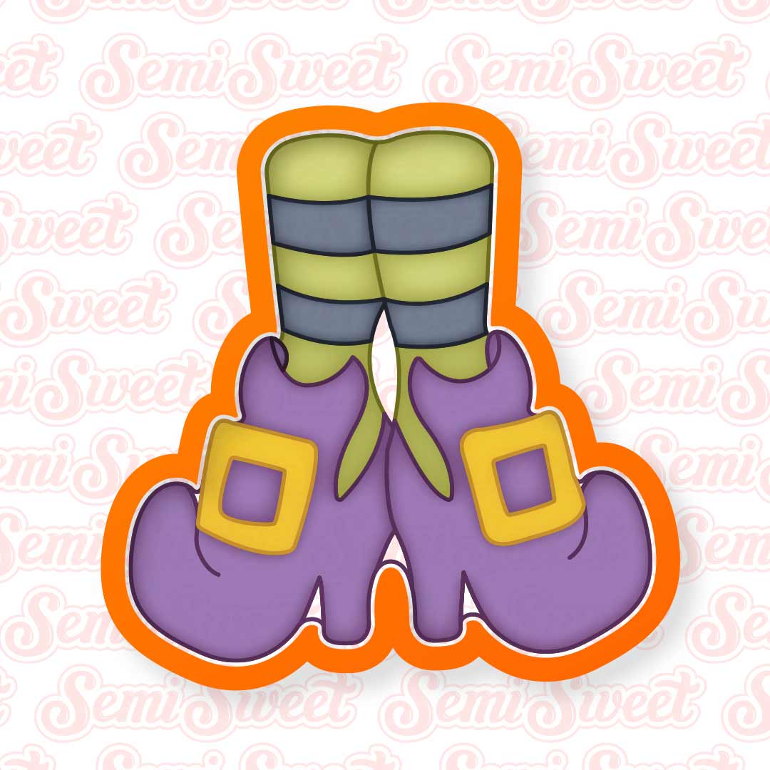 Witch Legs Platter Cookie Cutter